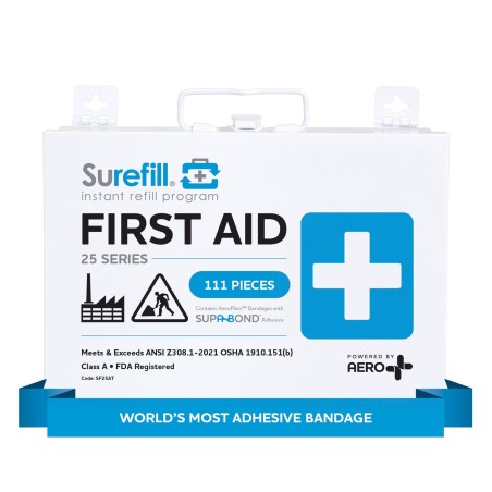 Surefill® 25 Series Vehicle Kit ANSI A First Aid Kit – Metal Case