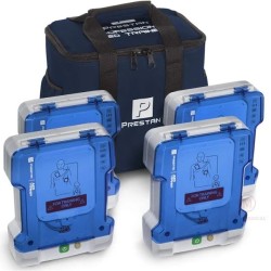 PRESTAN Professional AED Trainer with English/Spanish Language 4-pack