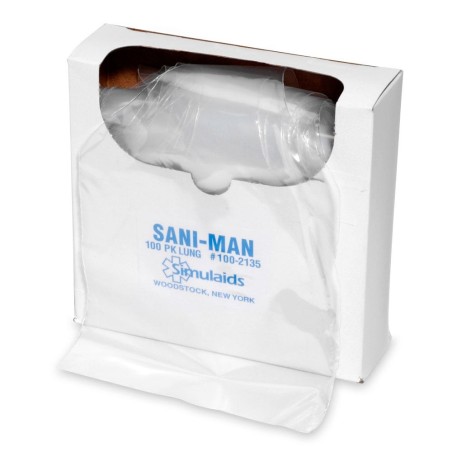 Sani-Man 100 Pack of Lungs