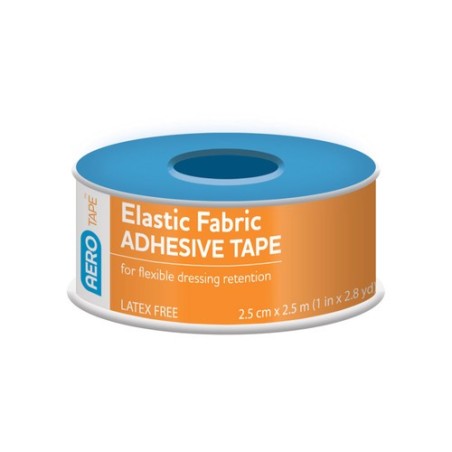 AEROTAPE™ Elastic Fabric Tape 1in x 2.75 yds (Qty of 6)