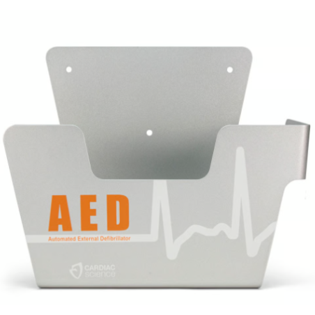 AED Wall Sleeve stores Powerheart AEDs (in case) (AED not included)