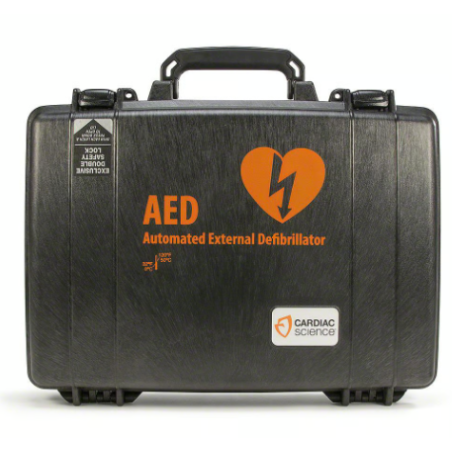Cardiac Science Hard Sided, Water Resistant Carrying Case